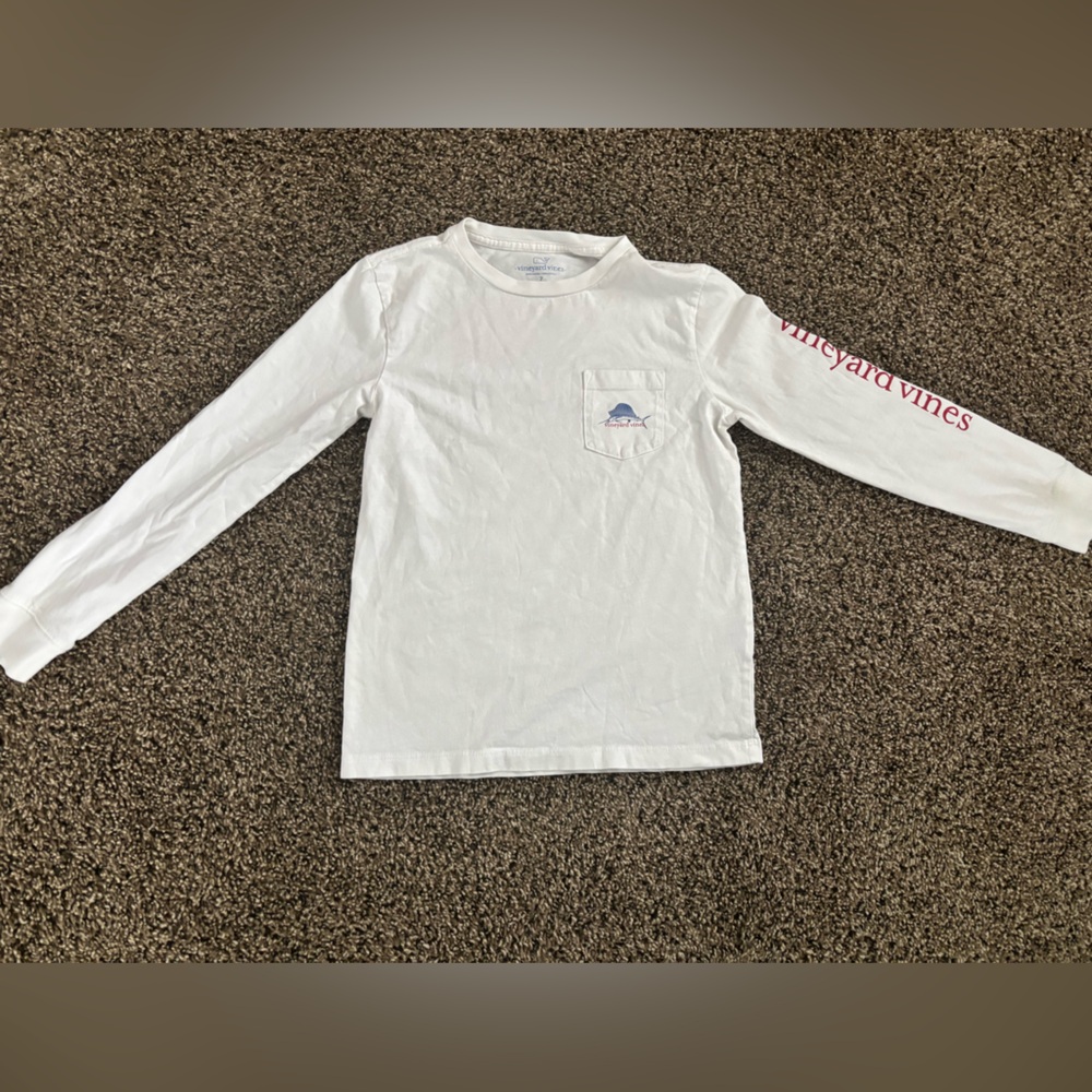 Boys Vineyard Vines Long Sleeve Tee